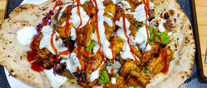 Chicken Tikka Nan Kebab 